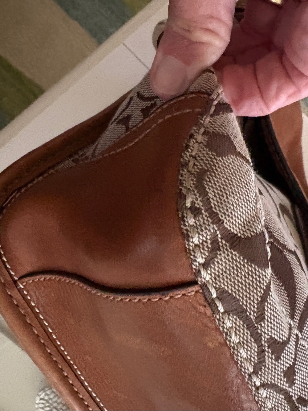 Authentic Coach Purse - Picture 13 of 16